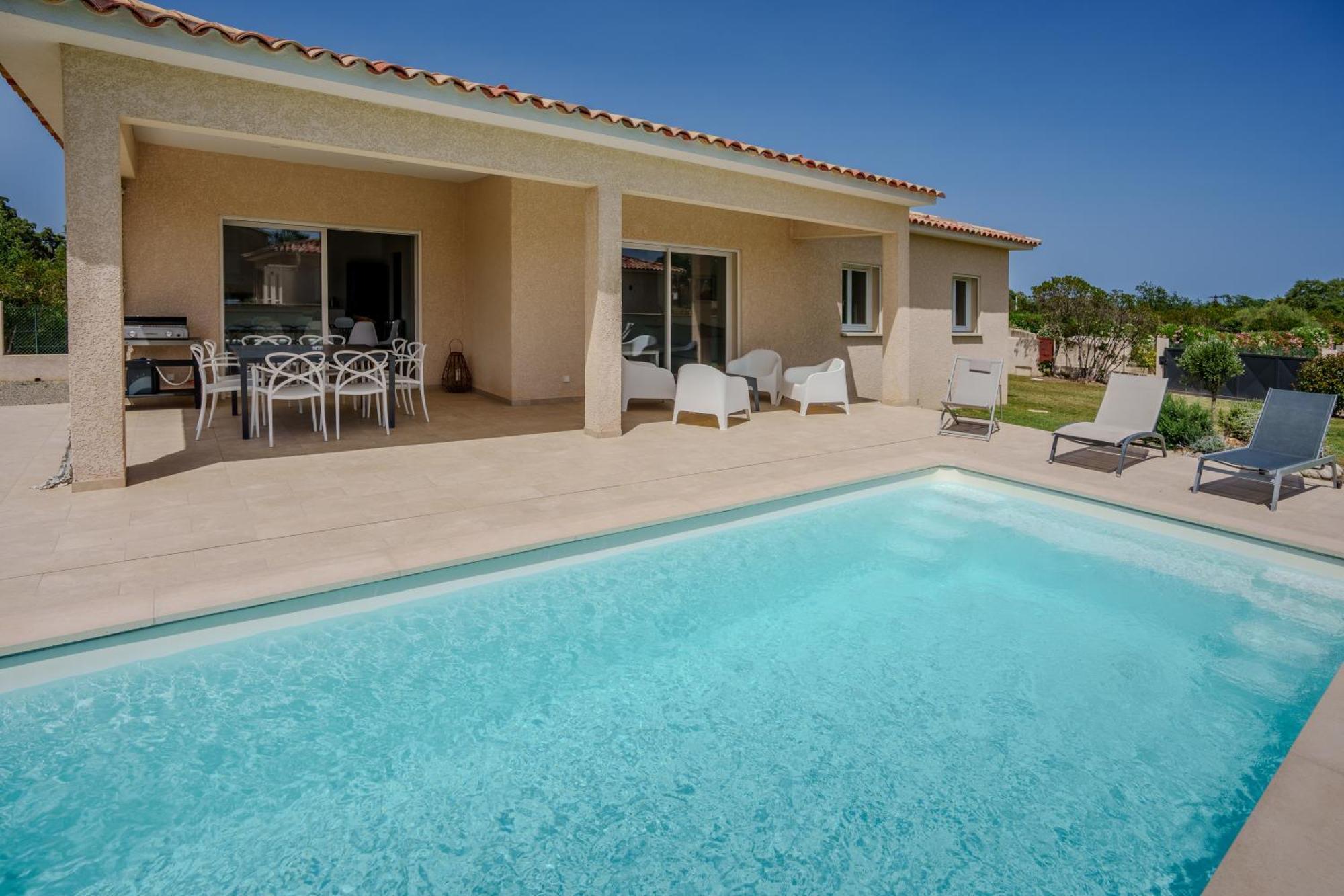 Villa Clara Piscine Chauffee Prunelli-di-Fiumorbo Экстерьер фото